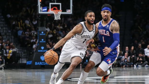 Brooklyn Nets forward Mikal Bridges